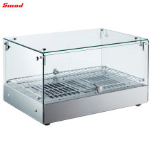 Squarely Food Display Warmer Counter Cabinet Showcase